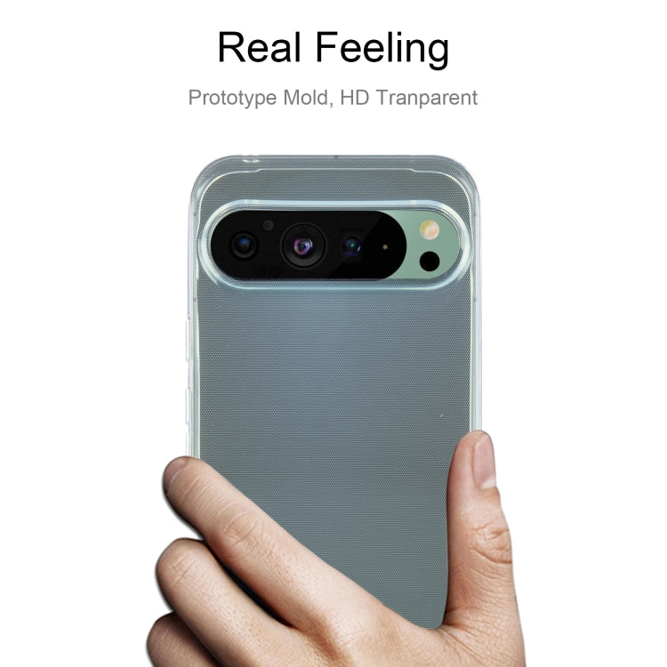 For Google Pixel 9 Pro Ultra-thin Transparent TPU Phone Case - Google Cases by PMC TechLife | Online Shopping South Africa | PMC TechLife | Buy Now Pay Later Mobicred