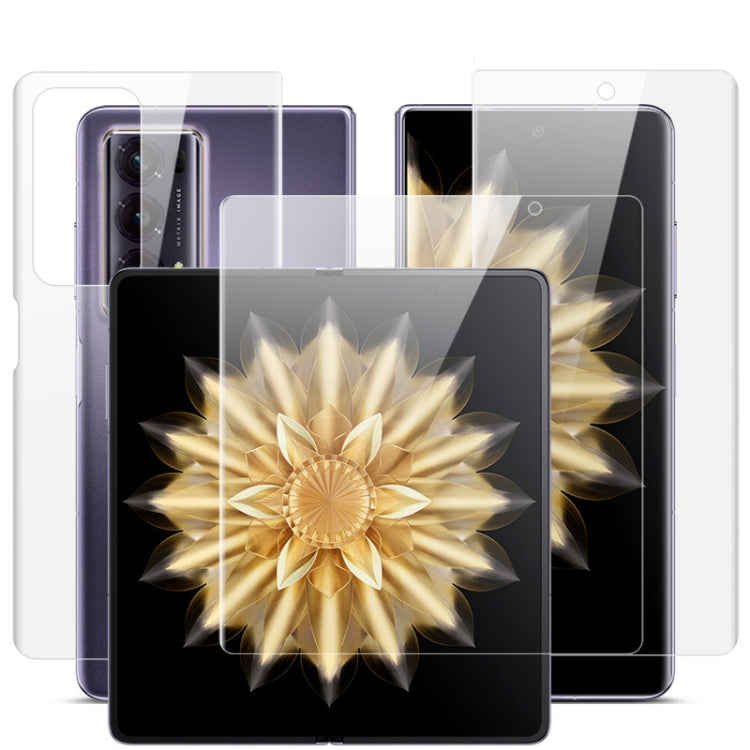 For Honor Magic V2 5G imak Full Screen Hydrogel Film Outer Screen + Back + Inner Screen Protector Set - Honor Tempered Glass by imak | Online Shopping South Africa | PMC TechLife | Buy Now Pay Later Mobicred