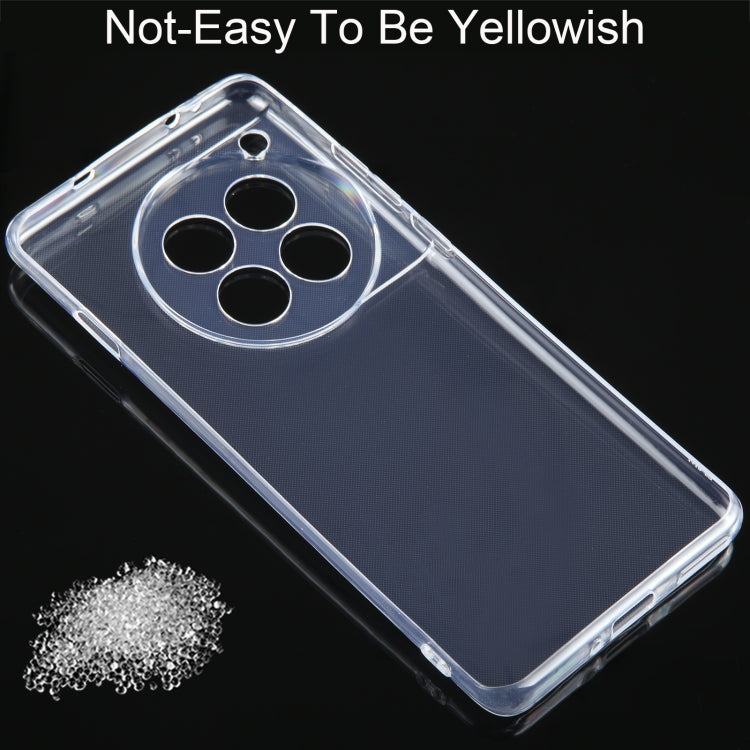 For OnePlus 12 Ultra-thin Transparent TPU Phone Case - OnePlus Cases by PMC TechLife | Online Shopping South Africa | PMC TechLife