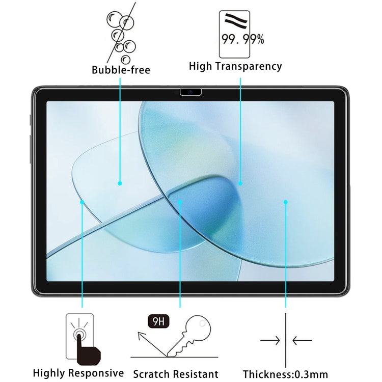 For Doogee T10S 9H 0.3mm Explosion-proof Tempered Glass Film - Others by PMC TechLife | Online Shopping South Africa | PMC TechLife | Buy Now Pay Later Mobicred