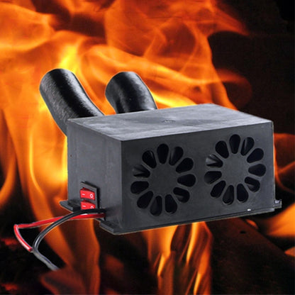 Engineering Vehicle Electric Heater Demister Defroster, Specification:DC 12V 2-hole - Heating & Fans by PMC Jewellery | Online Shopping South Africa | PMC Jewellery | Buy Now Pay Later Mobicred