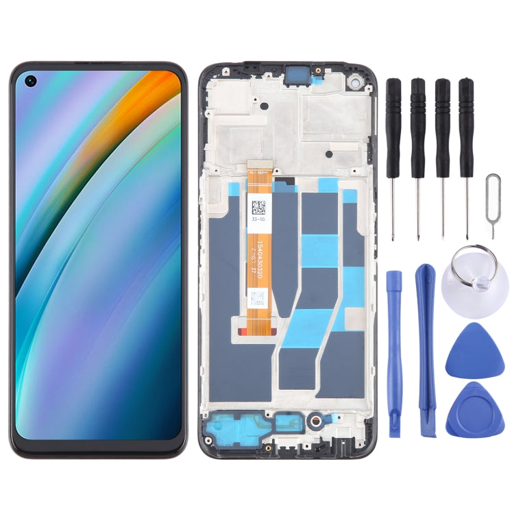 For OPPO K10 4G OEM LCD Screen Digitizer Full Assembly with Frame - LCD Screen by PMC TechLife | Online Shopping South Africa | PMC TechLife | Buy Now Pay Later Mobicred