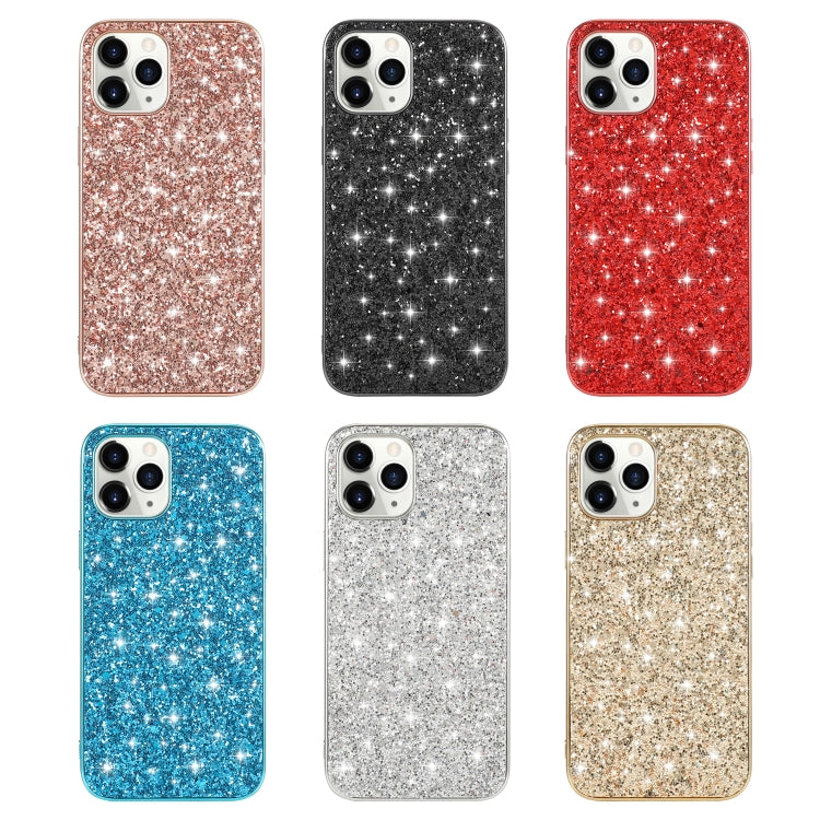 For iPhone 15 Glitter Powder TPU Phone Case(Silver) - iPhone 15 Cases by PMC Jewellery | Online Shopping South Africa | PMC Jewellery