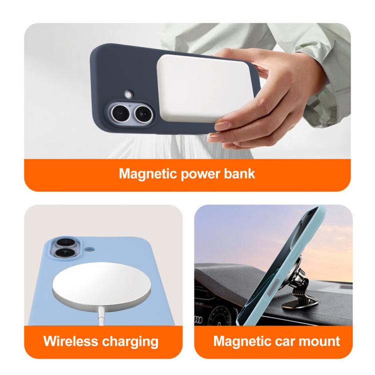 For iPhone 15 Liquid Silicone Full Coverage MagSafe Phone Case(Black) - free shipping - PMC TechLife - Order now!