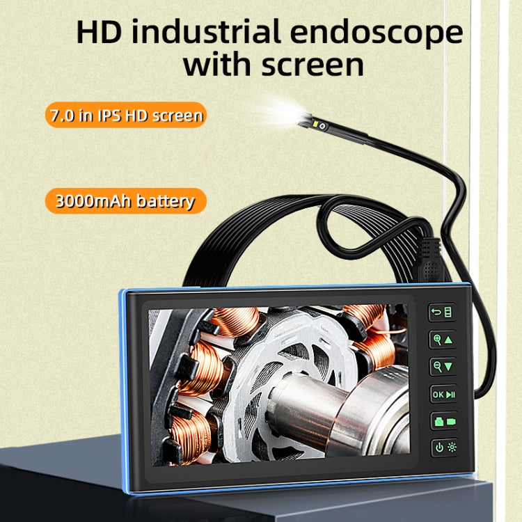 T23 3.9mm Single Lens 7 inch Screen Industrial Endoscope, Spec:1m Tube -  by PMC Jewellery | Online Shopping South Africa | PMC Jewellery | Buy Now Pay Later Mobicred