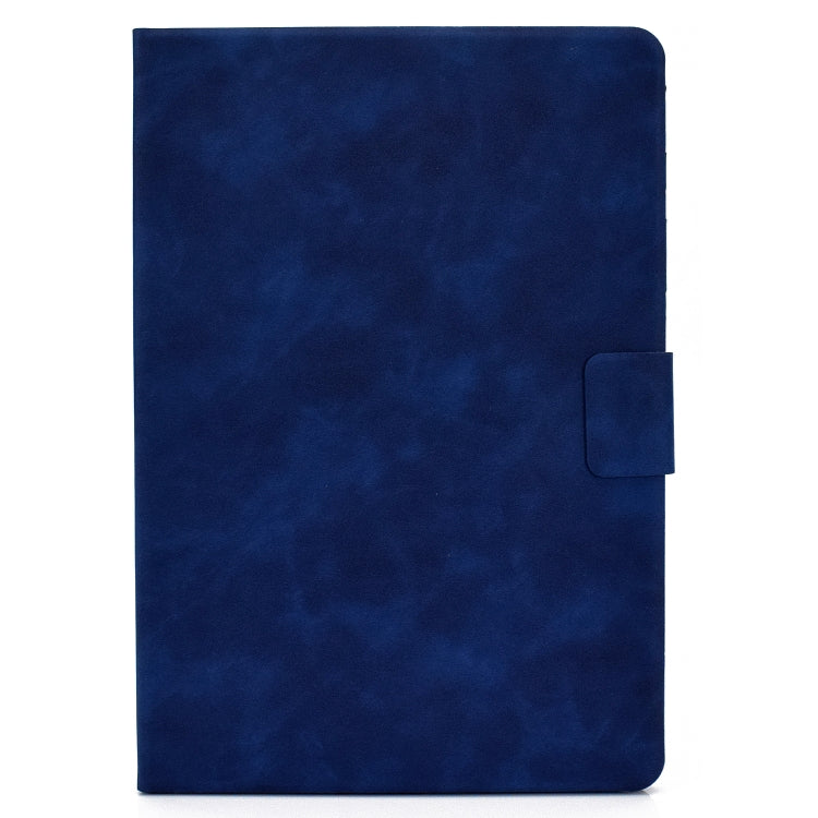 For iPad Pro 11 2024 Cowhide Texture Leather Smart Tablet Case(Blue) - iPad Pro 11 2024 Cases by PMC Jewellery | Online Shopping South Africa | PMC Jewellery | Buy Now Pay Later Mobicred