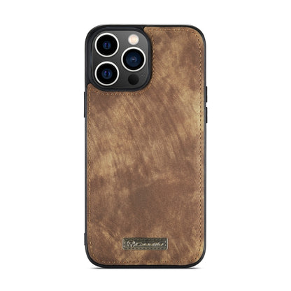 For iPhone 15 Pro CaseMe 008 Detachable Multifunctional Leather Phone Case(Brown) - iPhone 15 Pro Cases by CaseMe | Online Shopping South Africa | PMC Jewellery | Buy Now Pay Later Mobicred