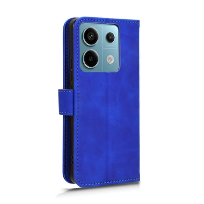 For Xiaomi Redmi Note 13 Pro 5G Skin Feel Magnetic Flip Leather Phone Case(Blue) - Note 13 Pro Cases by PMC Jewellery | Online Shopping South Africa | PMC Jewellery