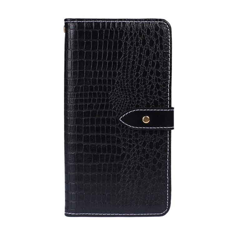 For Blackview A80 idewei Crocodile Texture Horizontal Flip Leather Case with Holder & Card Slots & Wallet(Black) - More Brand by idewei | Online Shopping South Africa | PMC Jewellery