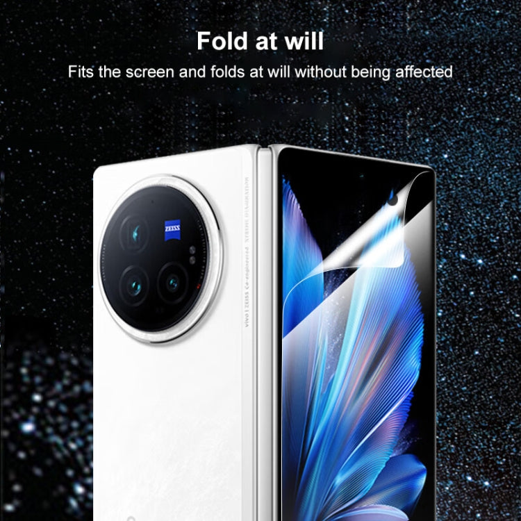 For vivo X Fold3 Pro 3 in 1 Full Screen Protector Explosion-proof Hydrogel Film - vivo Tempered Glass by PMC Jewellery | Online Shopping South Africa | PMC Jewellery | Buy Now Pay Later Mobicred