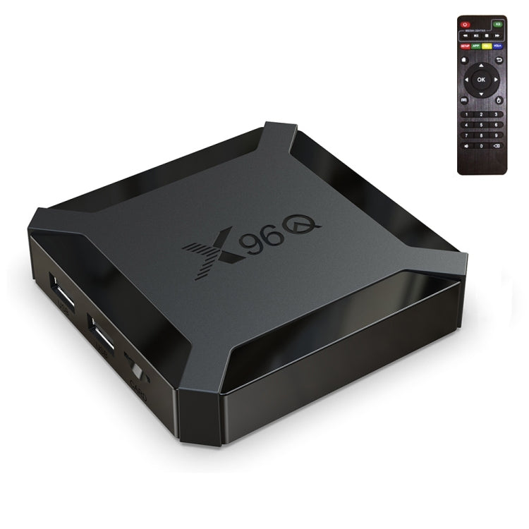 X96Q HD 4K Smart TV Box without Wall Mount, Android 10.0, Allwinner H313 Quad Core ARM Cortex A53 , Support TF Card, HDMI, RJ45, AV, USBx2, Specification:1GB+8GB - Allwinner H3 by PMC Jewellery | Online Shopping South Africa | PMC Jewellery | Buy Now Pay Later Mobicred