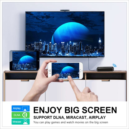 X96Q HD 4K Smart TV Box without Wall Mount, Android 10.0, Allwinner H313 Quad Core ARM Cortex A53 , Support TF Card, HDMI, RJ45, AV, USBx2, Specification:1GB+8GB - Allwinner H3 by PMC Jewellery | Online Shopping South Africa | PMC Jewellery | Buy Now Pay Later Mobicred