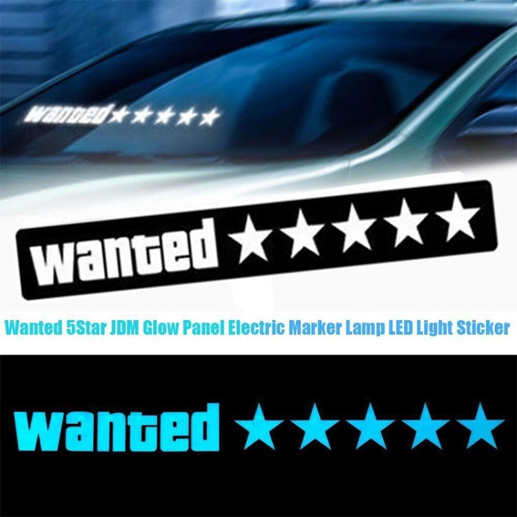 EL Luminous Car Stickers Cold Light Car Stickers Car Luminous Pattern Decoration(Cat) - Decorative Sticker by PMC Jewellery | Online Shopping South Africa | PMC Jewellery | Buy Now Pay Later Mobicred