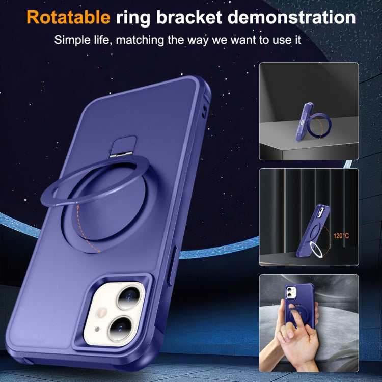 For iPhone 11 MagSafe Magnetic Holder Phone Case(Klein Blue) - iPhone 11 Cases by PMC Jewellery | Online Shopping South Africa | PMC Jewellery