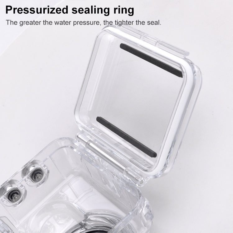 For Insta360 GO 3 / 3S Underwater Waterproof Housing Case with Touch Back Cover - Case & Bags by PMC TechLife | Online Shopping South Africa | PMC TechLife | Buy Now Pay Later Mobicred
