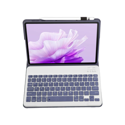 For Huawei MatePad Air 11.5 inch 2023 AH14 Lambskin Texture Ultra-thin Detachable Bluetooth Keyboard Leather Case(Purple) - Huawei Keyboard by PMC Jewellery | Online Shopping South Africa | PMC Jewellery