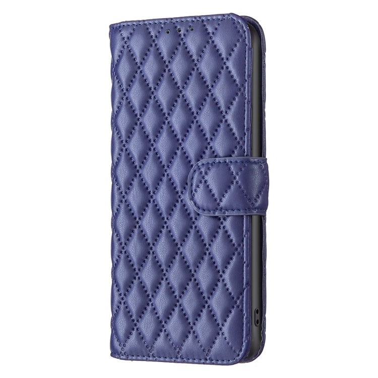 For Honor X7a Diamond Lattice Wallet Flip Leather Phone Case(Blue) - Honor Cases by PMC TechLife | Online Shopping South Africa | PMC TechLife | Buy Now Pay Later Mobicred