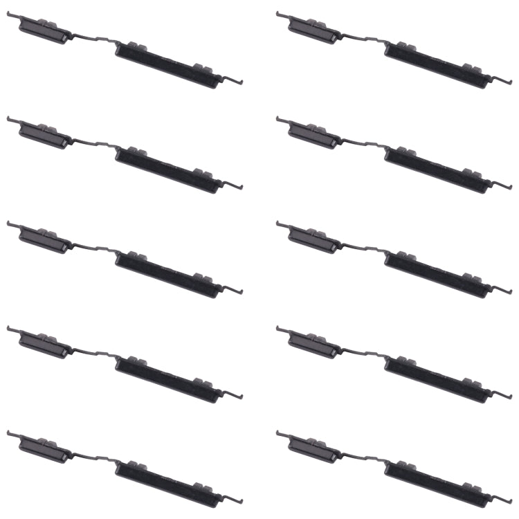 For Samsung Galaxy M01 Core SM-M013 10pcs Power Button + Volume Control Button(Black) - free shipping - PMc TechLife - Order now!