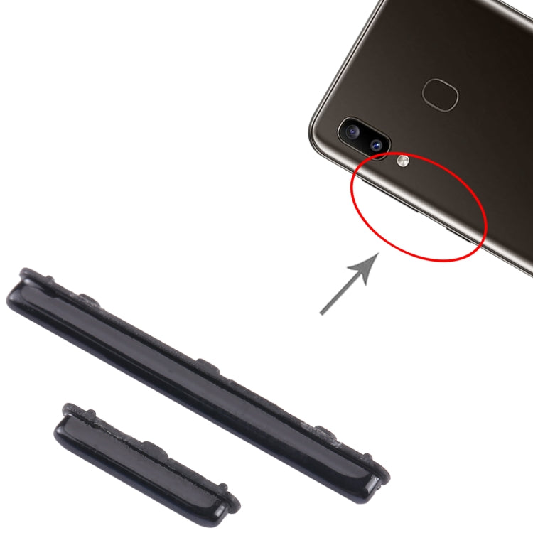 For Samsung Galaxy A70 SM-A705 10pcs Power Button + Volume Control Button(Black) - free shipping - PMc TechLife - Order now!
