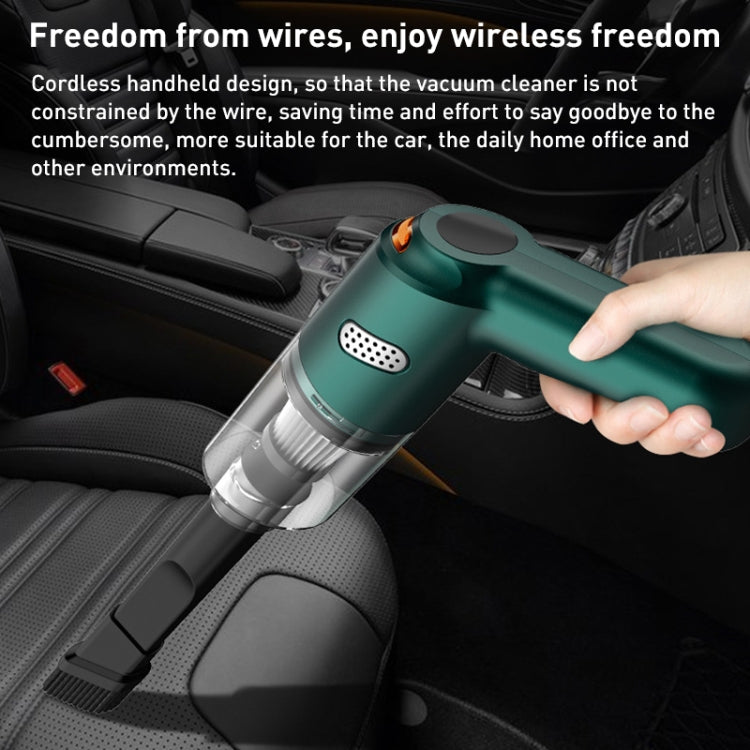 KBN-010 10000Pa Powerful Car Cordless Vacuum Cleaner Handheld Cleaning Tool, Spec:Standard Version(Black) - Vacuum Cleaner by PMC TechLife | Online Shopping South Africa | PMC TechLife | Buy Now Pay Later Mobicred