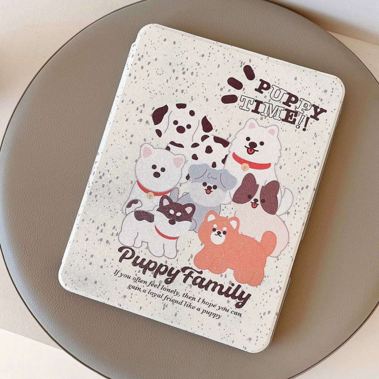 For iPad Air 11 2024 / iPad Pro 11 Painted Magnetic Split Leather Tablet Case(Puppy) - iPad Air 11 2024 Cases by PMC Jewellery | Online Shopping South Africa | PMC Jewellery | Buy Now Pay Later Mobicred