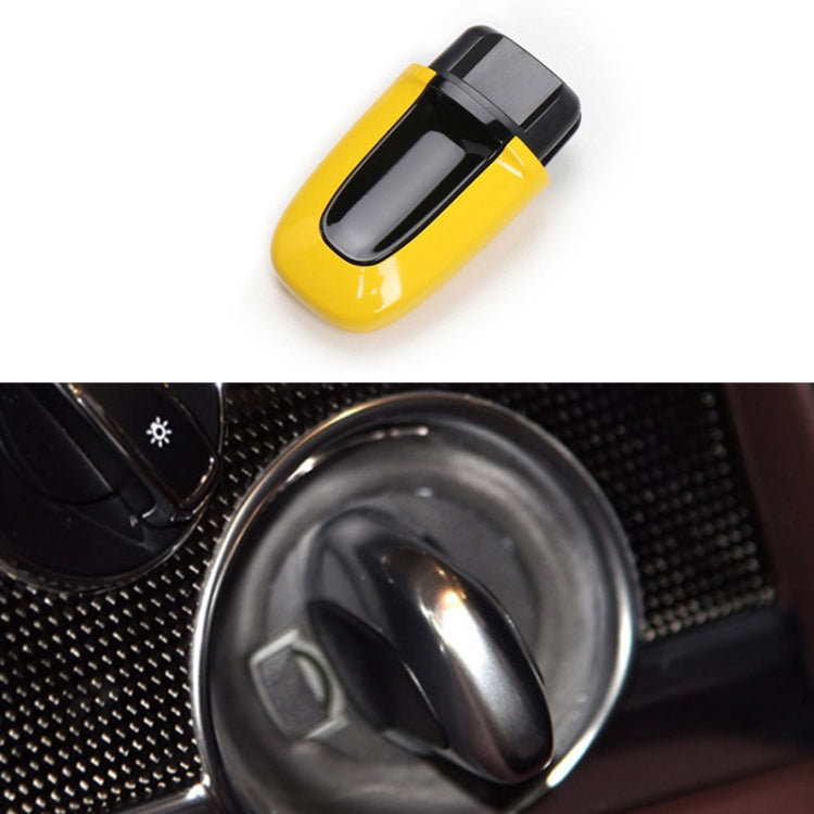 For Porsche Cayenne 2011-2017 Car One-button Start Engine Key Ignition Switch Button(Yellow) - Car Switches by PMC Jewellery | Online Shopping South Africa | PMC Jewellery