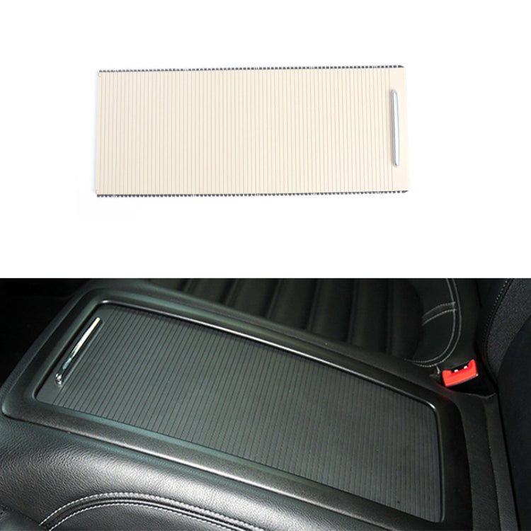 For Volkswagen Magotan B6 / B7 / CC Car Rear Storage Box Water Cup Holder Cover Armrest Box Curtain Cup Holder 3C8855977C(Beige) - Stowing Tidying by PMC Jewellery | Online Shopping South Africa | PMC Jewellery