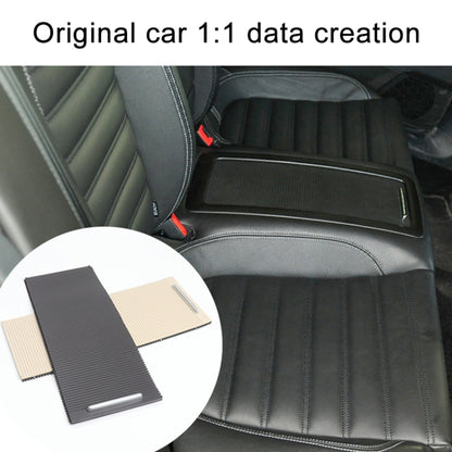 For Volkswagen Magotan B6 / B7 / CC Car Rear Storage Box Water Cup Holder Cover Armrest Box Curtain Cup Holder 3C8855977C(Black) - Stowing Tidying by PMC Jewellery | Online Shopping South Africa | PMC Jewellery