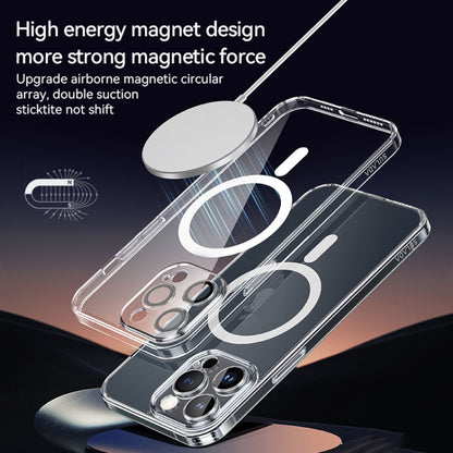 For iPhone 16 SULADA Jingpin Series MagSafe All-inclusive Lens Electroplated TPU Phone Case(Transparent) - iPhone 16 Cases by SULADA | Online Shopping South Africa | PMC Jewellery | Buy Now Pay Later Mobicred