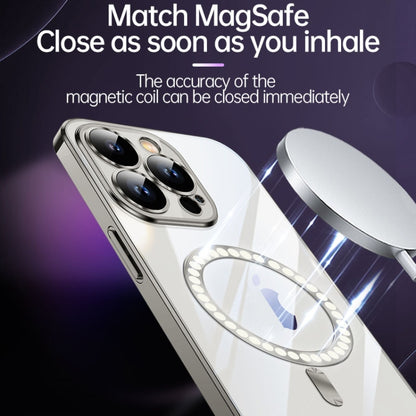 For iPhone 15 SULADA MagSafe Plating TPU Shockproof Phone Soft Case(Dark Purple) - iPhone 15 Cases by SULADA | Online Shopping South Africa | PMC Jewellery | Buy Now Pay Later Mobicred