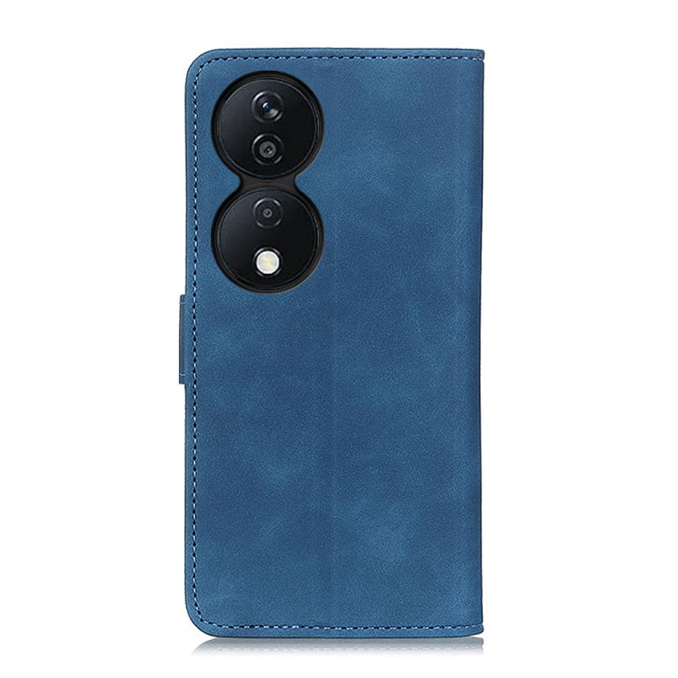 For Honor X7b KHAZNEH Retro Texture Flip Leather Phone Case(Blue) - free shipping - PMC TechLife - Order now!