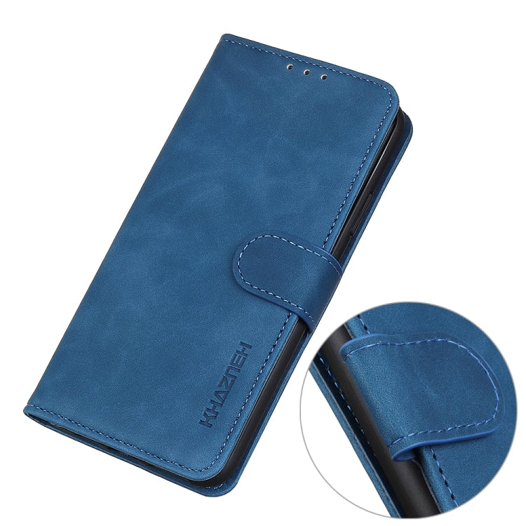 For Honor X7b KHAZNEH Retro Texture Flip Leather Phone Case(Blue) - free shipping - PMC TechLife - Order now!