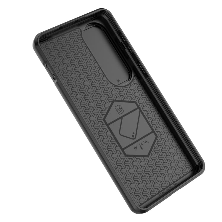 For OnePlus ACE 3V Sliding Camshield TPU + PC Shockproof Phone Case with Holder(Grey) - OnePlus Cases by PMC TechLife | Online Shopping South Africa | PMC TechLife | Buy Now Pay Later Mobicred