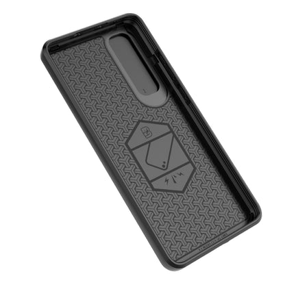 For OnePlus Nord CE4 5G Global Sliding Camshield TPU + PC Shockproof Phone Case with Holder(Black) - OnePlus Cases by PMC Jewellery | Online Shopping South Africa | PMC Jewellery