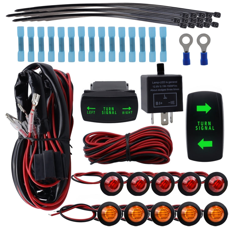 CP-4306 UTV ATU Car Side-by-side Turn Signal Light Kit - Car Light Accessories by PMC TechLife | Online Shopping South Africa | PMC TechLife | Buy Now Pay Later Mobicred