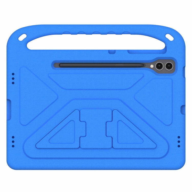 For Samsung Galaxy Tab S9+ Handle EVA Shockproof Tablet Case with Holder(Blue) - free shipping - PMC Jewellery - Order now!