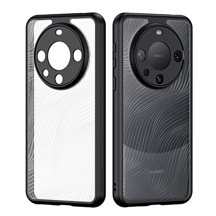 For Huawei Mate 60 Pro DUX DUCIS Aimo Series TPU + PC Frosted Feel Phone Case(Black) - Huawei Cases by DUX DUCIS | Online Shopping South Africa | PMC Jewellery | Buy Now Pay Later Mobicred