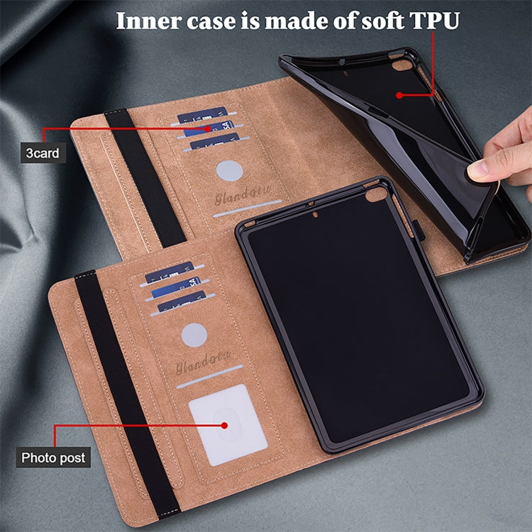 For Lenovo Xiaoxin Pad Pro 12.7 Crystal Texture Painted Leather Tablet Case(Rose) - Lenovo by PMC TechLife | Online Shopping South Africa | PMC TechLife | Buy Now Pay Later Mobicred