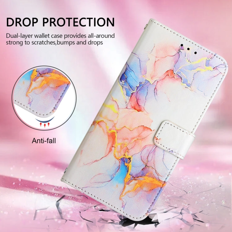 For Huawei Pura 70 Pro / 70 Pro+ PT003 Marble Pattern Flip Leather Phone Case(LS004 Marble White) - Huawei Cases by PMC Jewellery | Online Shopping South Africa | PMC Jewellery | Buy Now Pay Later Mobicred