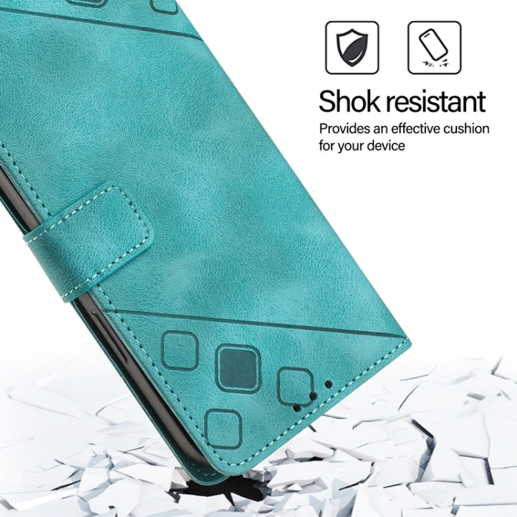 For Huawei Pura 70 Skin Feel Embossed Leather Phone Case(Green) - Huawei Cases by PMC Jewellery | Online Shopping South Africa | PMC Jewellery | Buy Now Pay Later Mobicred