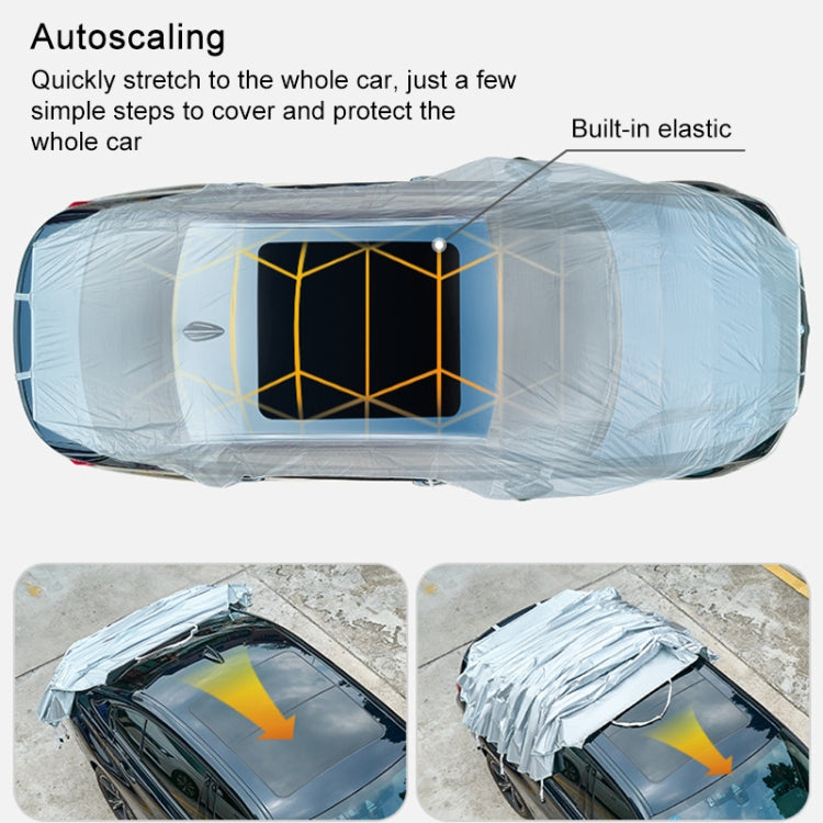 Automatic Retractable SUV Universal Sunshade Snow-proof Dust-proof Cover, Size:L - PE Material by PMC TechLife | Online Shopping South Africa | PMC TechLife | Buy Now Pay Later Mobicred