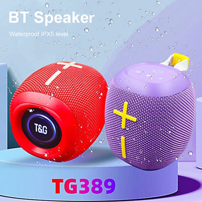 T&G TG-389 Portable Outdoor IPX5 Waterproof Wireless Bluetooth Speaker(Black) - Waterproof Speaker by T&G | Online Shopping South Africa | PMC Jewellery | Buy Now Pay Later Mobicred