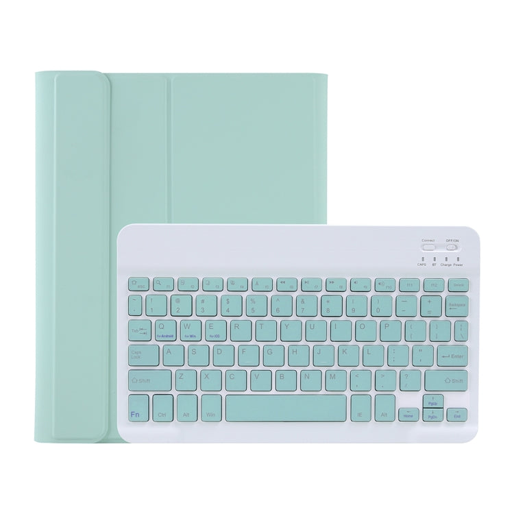 C-11B For iPad Pro 11 inch (2020) Detachable ABS Candy Color Bluetooth Keyboard Tablet Case with Stand & Pen Slot(Green) - For iPad Pro by PMC Jewellery | Online Shopping South Africa | PMC Jewellery | Buy Now Pay Later Mobicred