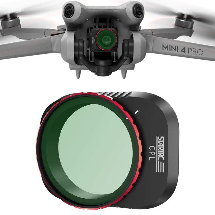 For DJI Mini 4 Pro STARTRC Drone Lens Filter, Lens:Adjustable CPL - Lens Filter by STARTRC | Online Shopping South Africa | PMC TechLife | Buy Now Pay Later Mobicred