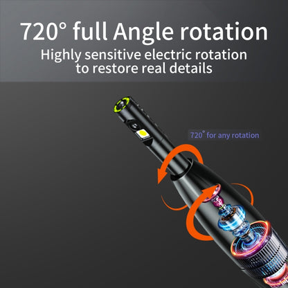 P120 Rotatable 8mm Dual Lenses Industrial Endoscope with Screen, 16mm Tail Pipe Diameter, Spec:2m Tube -  by PMC Jewellery | Online Shopping South Africa | PMC Jewellery | Buy Now Pay Later Mobicred