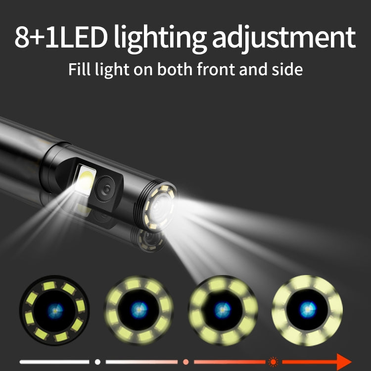 P120 Rotatable 8mm Dual Lenses Industrial Endoscope with Screen, 16mm Tail Pipe Diameter, Spec:5m Tube -  by PMC Jewellery | Online Shopping South Africa | PMC Jewellery | Buy Now Pay Later Mobicred