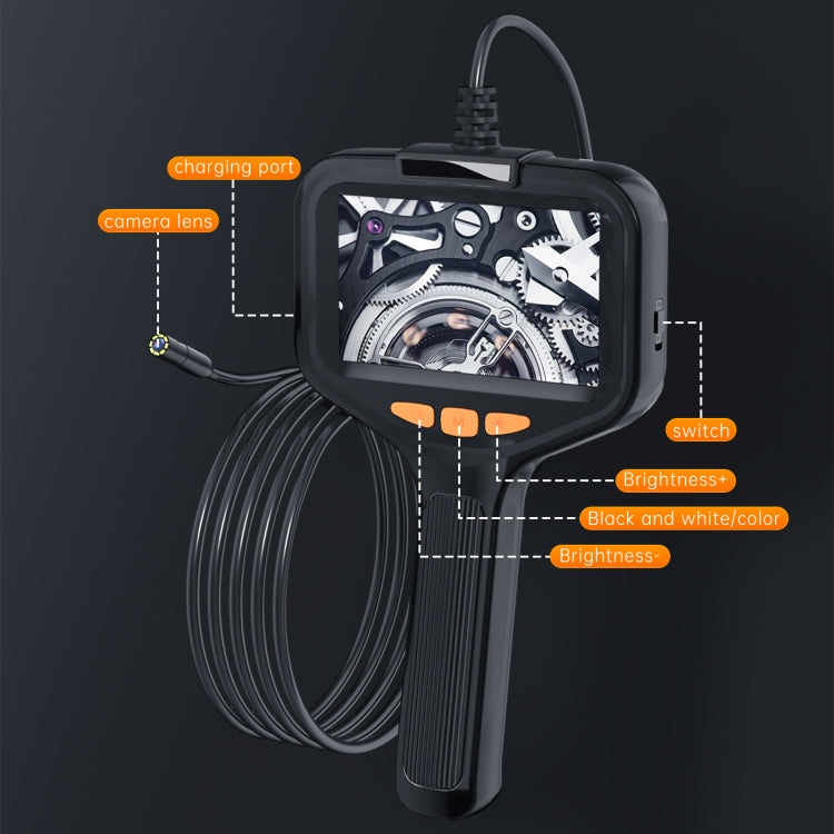 P200 8mm Side Lenses Integrated Industrial Pipeline Endoscope with 4.3 inch Screen, Spec:5m Tube -  by PMC Jewellery | Online Shopping South Africa | PMC Jewellery | Buy Now Pay Later Mobicred