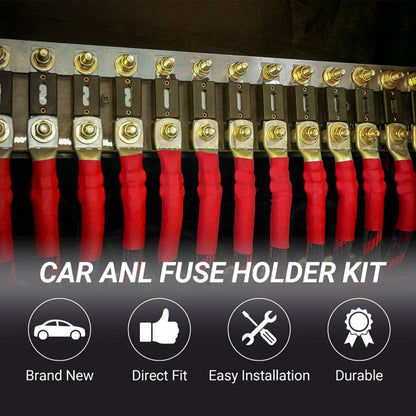 3 in 1 ANL Car Audio Modified Fuse Holder with 200A Fuse, Current:120A - Fuse by PMC Jewellery | Online Shopping South Africa | PMC Jewellery | Buy Now Pay Later Mobicred