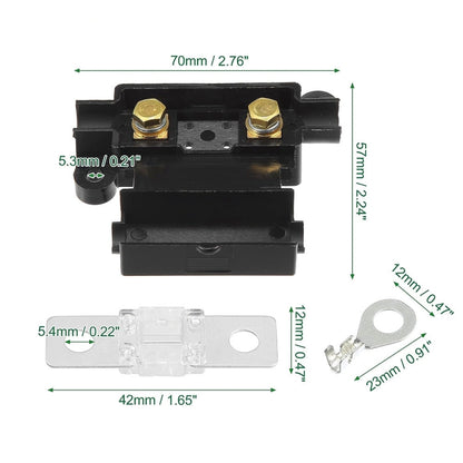 6 in 1 For Dual Battery Systems ANS Car Fuse Holder Fuse Box Kit, Current:120A - Fuse by PMC Jewellery | Online Shopping South Africa | PMC Jewellery | Buy Now Pay Later Mobicred