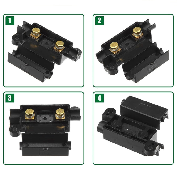 6 in 1 For Dual Battery Systems ANS Car Fuse Holder Fuse Box Kit, Current:100A - Fuse by PMC TechLife | Online Shopping South Africa | PMC TechLife | Buy Now Pay Later Mobicred